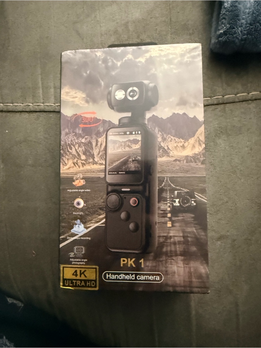 PK1 4K Handheld Camera - Black